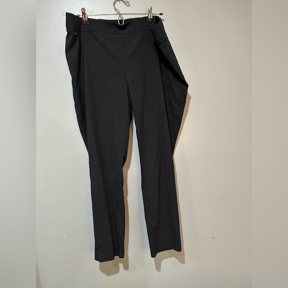 Limited Exact Stretch 18W Black  ankle pants